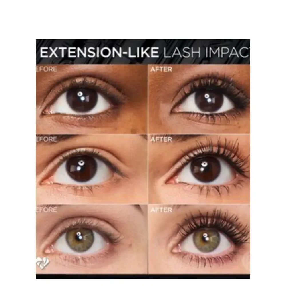 🦋LOREAL BLACK EXTENSIONIST MASCARA FOR EXTENSION-LIKE LENGTH & CURL NEW FULLSIZE